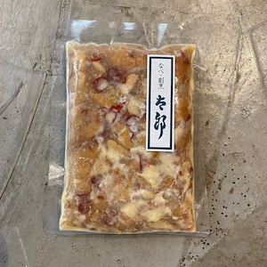 鶏皮のピリ辛煮（なべ・割烹太郎）