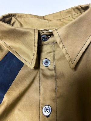 UNFINISHED ランダムストライプシャツ25076