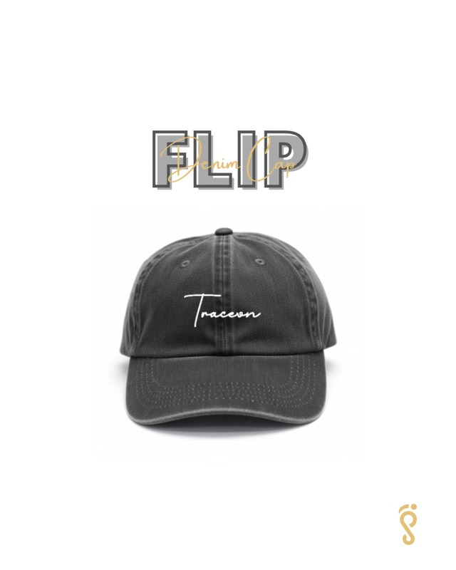 FLIP - Denim Cap (black)