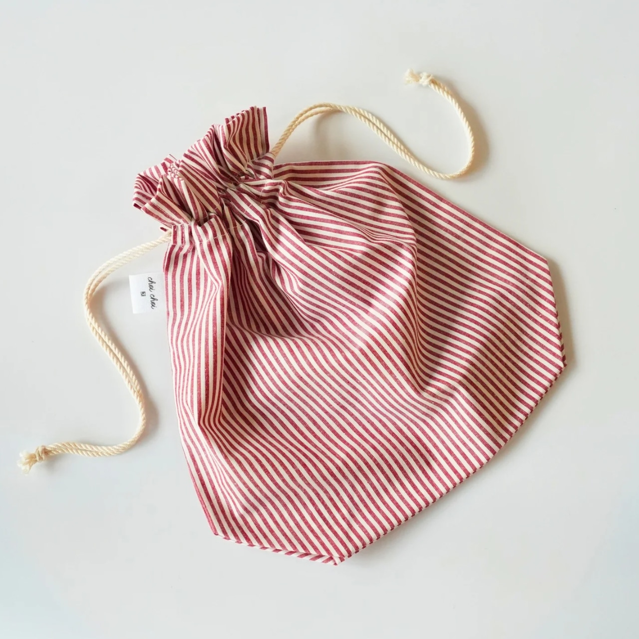 Inner bag Medium / Red Stripes