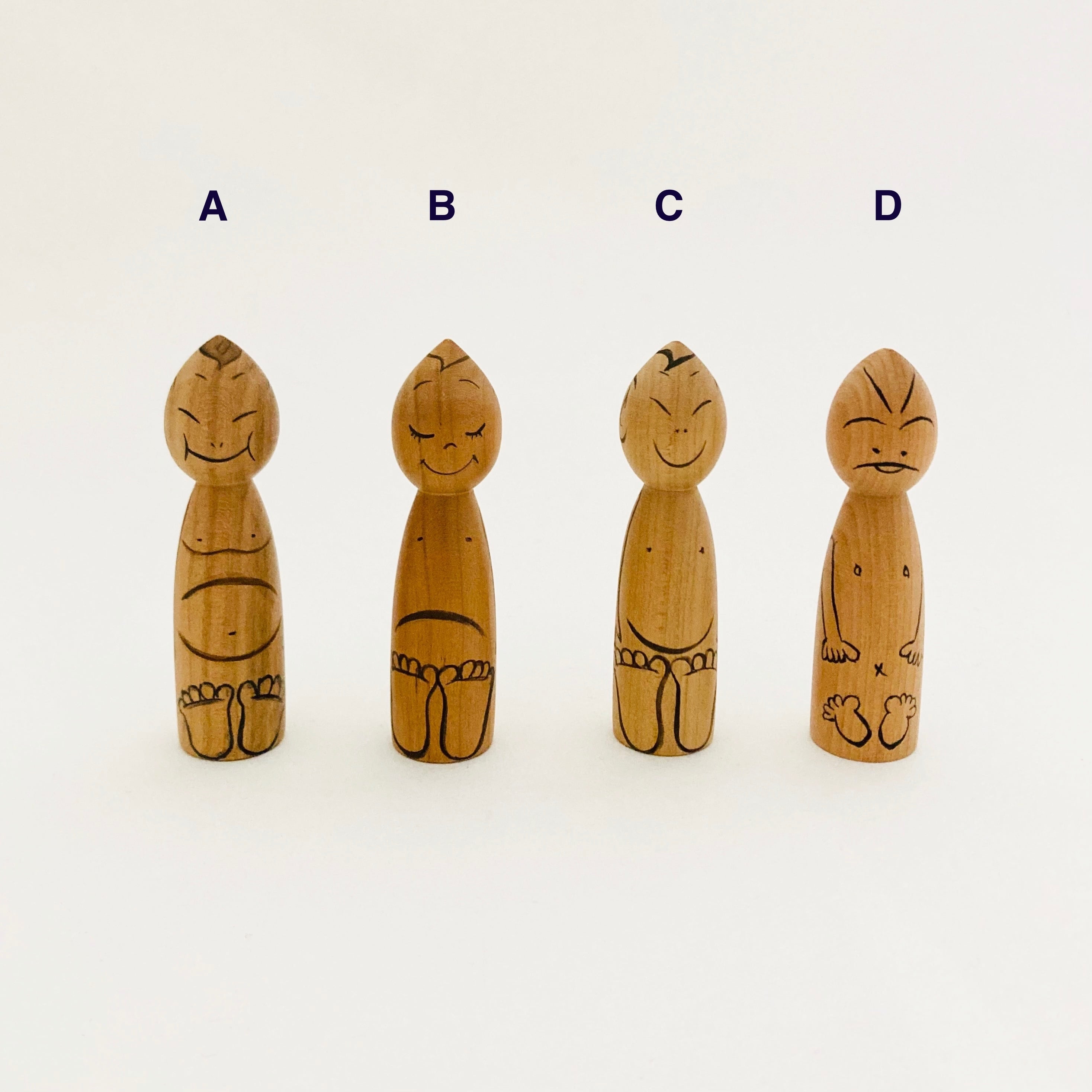 当店オリジナル「ビリケンこけし」（トンガリ頭）