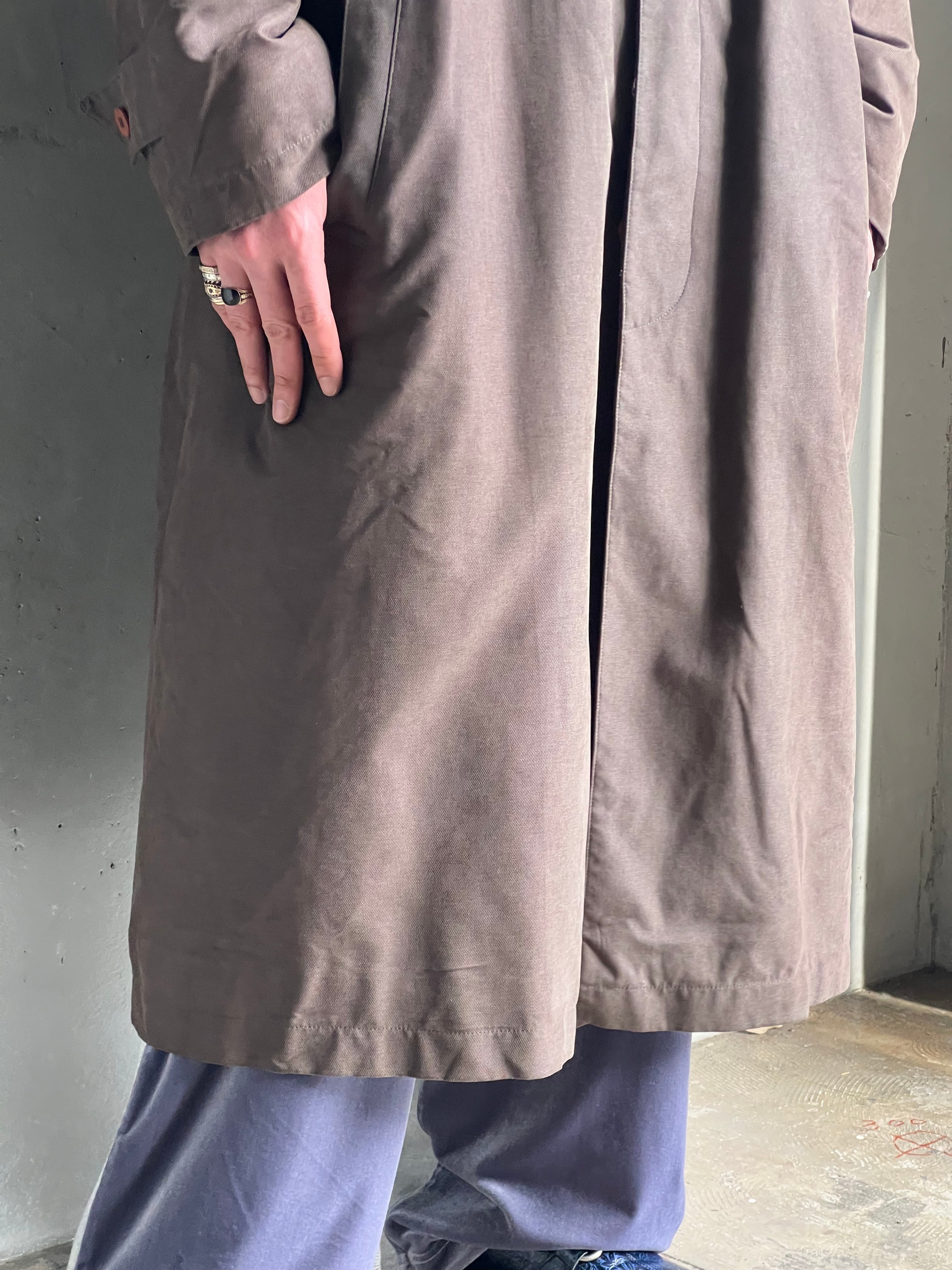 80's オーバーサイズステンカラーコート | TUNAGI JAPAN