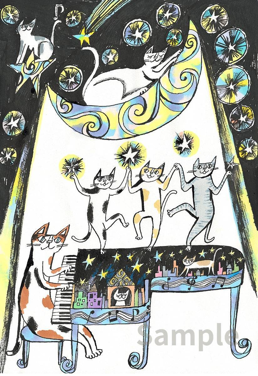 井上直久『多層海麗日2018』版画 | ART SPACE