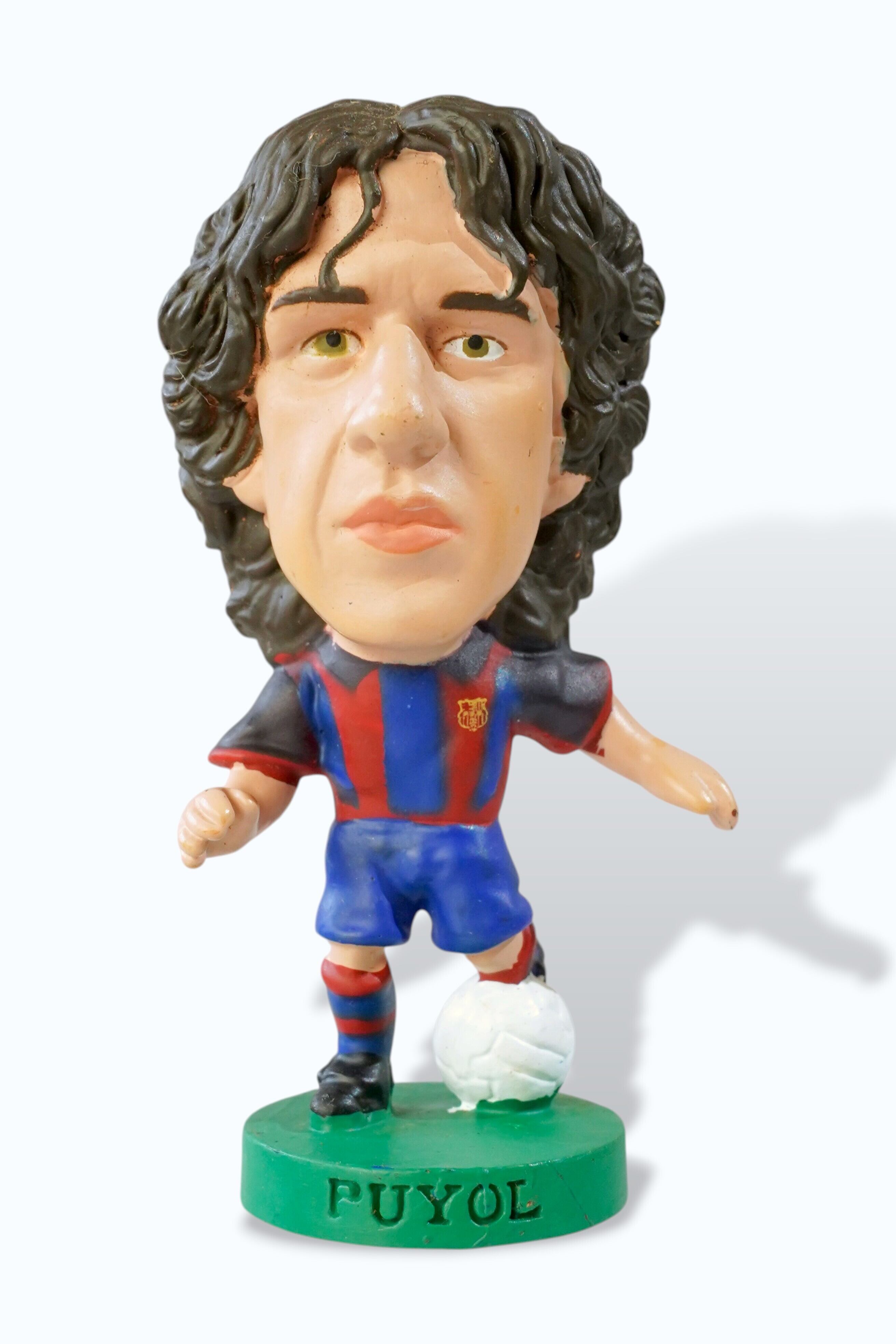 Carles Puyol / カルレス・プジョル / FC Barcelona No.5仕様 / Corinthian ProStars Series 25 / PRO1003 / 2004 / Green Base