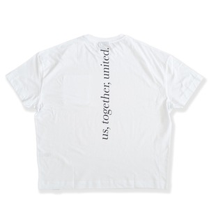 Reclaimed Vintage inspired pocket t-shirt with back print in white