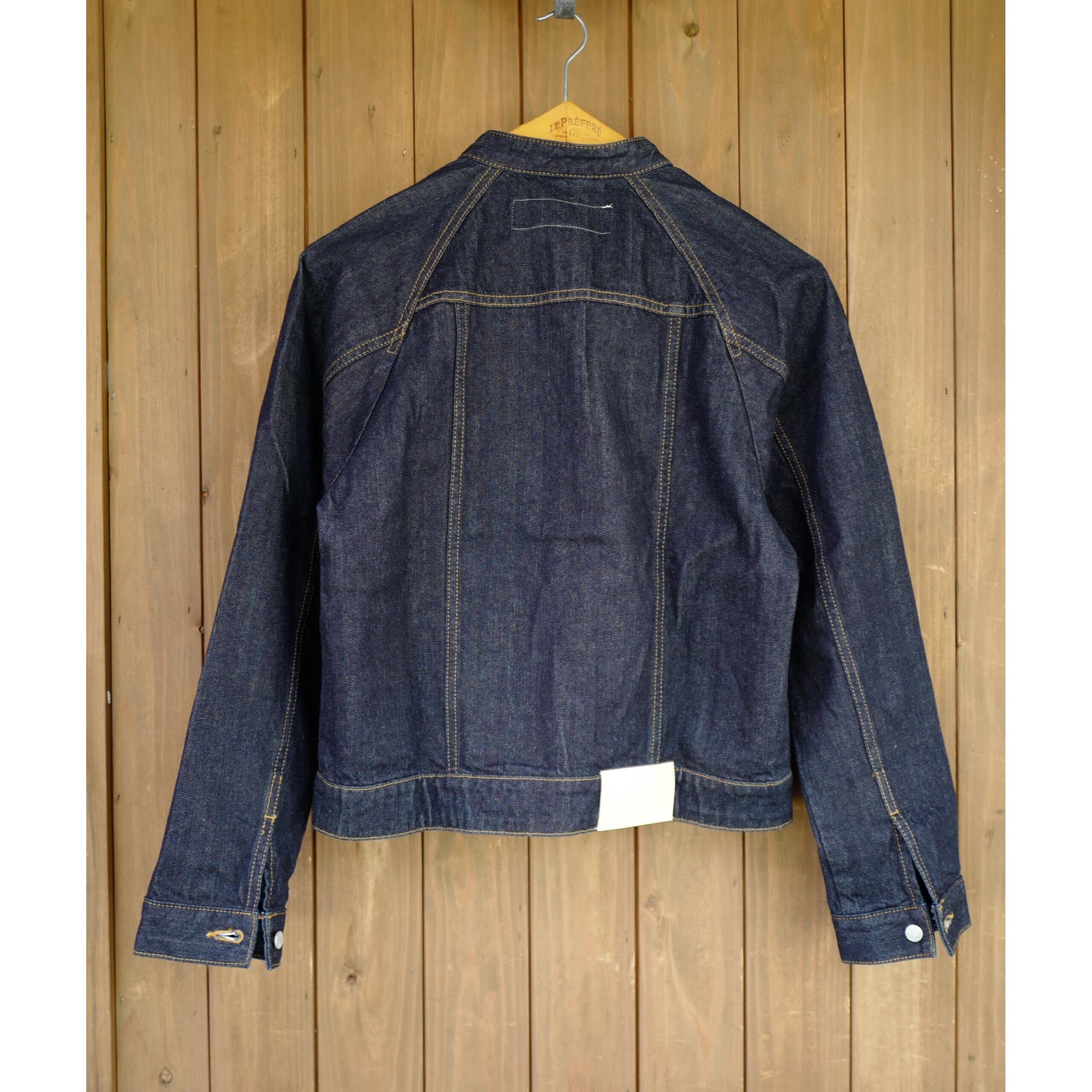 Si-Si-Si comfort｜BASIC DENIM JACKET（Gジャン）-one wash / indigo