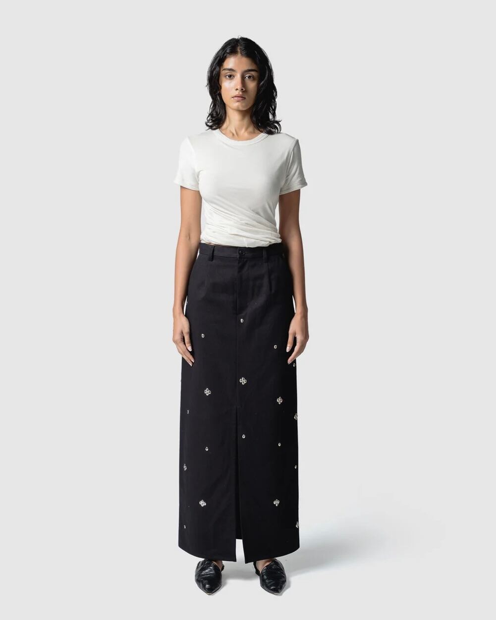 muller of yoshiokubo / REVERSIBLE TWIST TOP | LA VILLA ROUGE