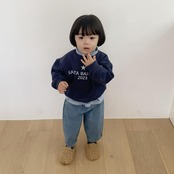 ザゴグマ / THE GOGUMA / バレル裏起毛デニムパンツ / 韓国子供服 / ジュニア / 26winter〖取寄〗*JS~JL*