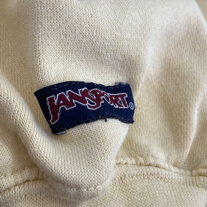 【JANSPORT】スウェット カレッジ 刺繍ロゴ トレーナー California State University カリフォルニア大学イーストベイ プルオーバー M ジャンスポーツ US古着