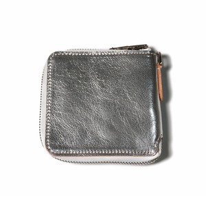 GP16 round zip short wallet_argon_silver