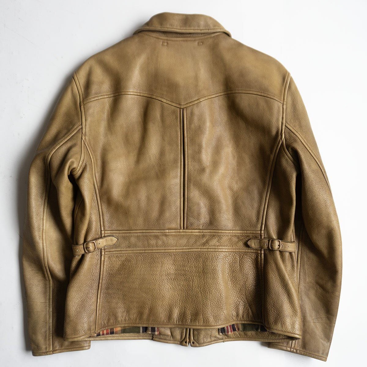 名作】RRL 【Leather sport jacket】L レザー スポーツ ジャケット