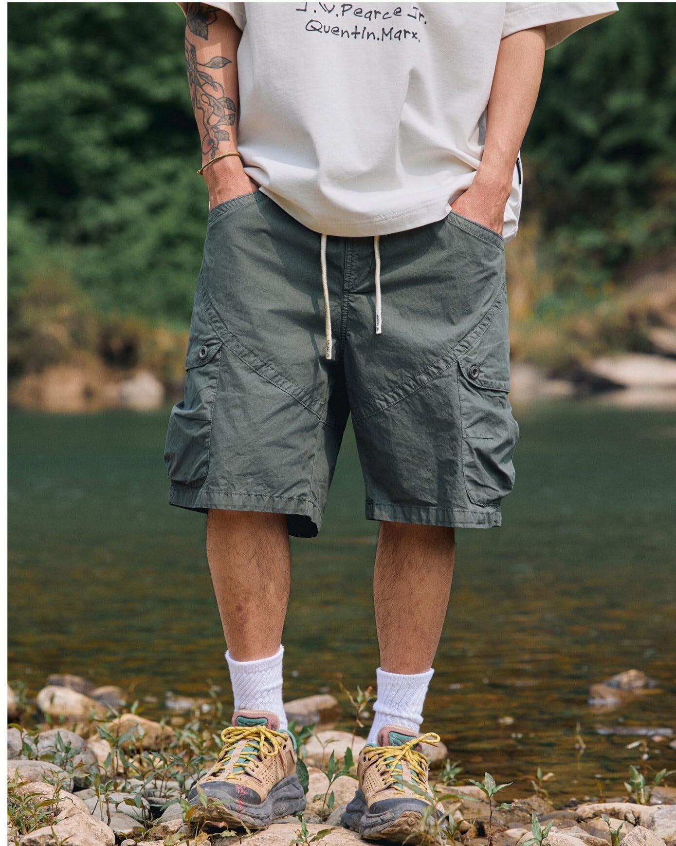 Damaged Processing Shorts x01295 | XPOSE