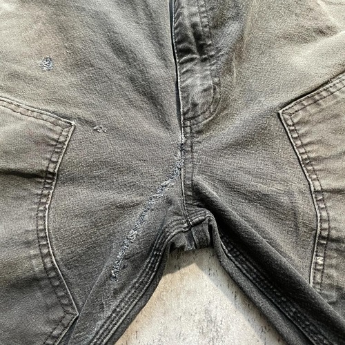 襤褸 10s ブラック ダブルニー Carhartt BLK 40×34 詳細写真7