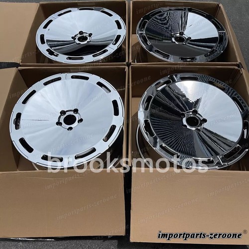 24インチ 新品 クローム フォージド ホイール メルセデスベンツ W463 W463A G63 G クラス適合 LI-1586