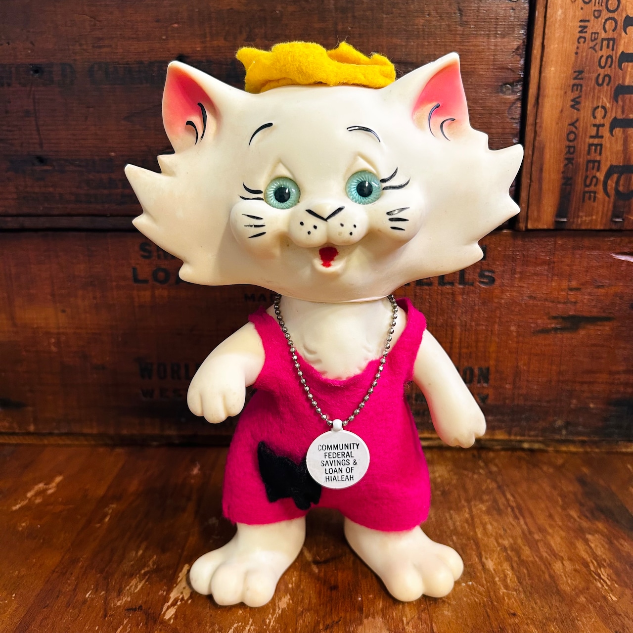 1969 Roy Des of Florida キティキャット コインバンク ヴィンテージ 貯金箱