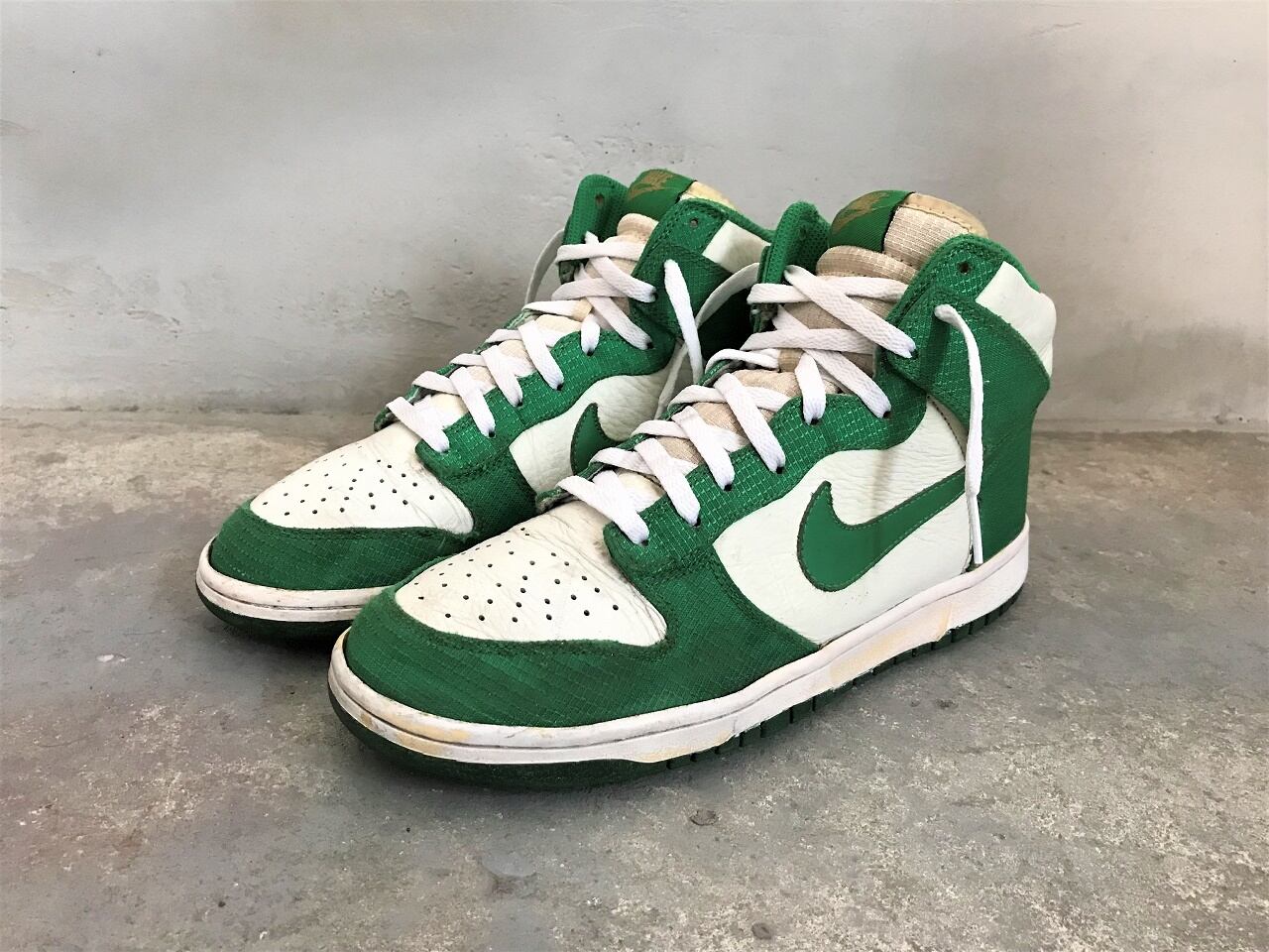 2010 NIKE DUNK HIGH SAIL/LUCKY GREEN | AFTER DARK powered by BASE