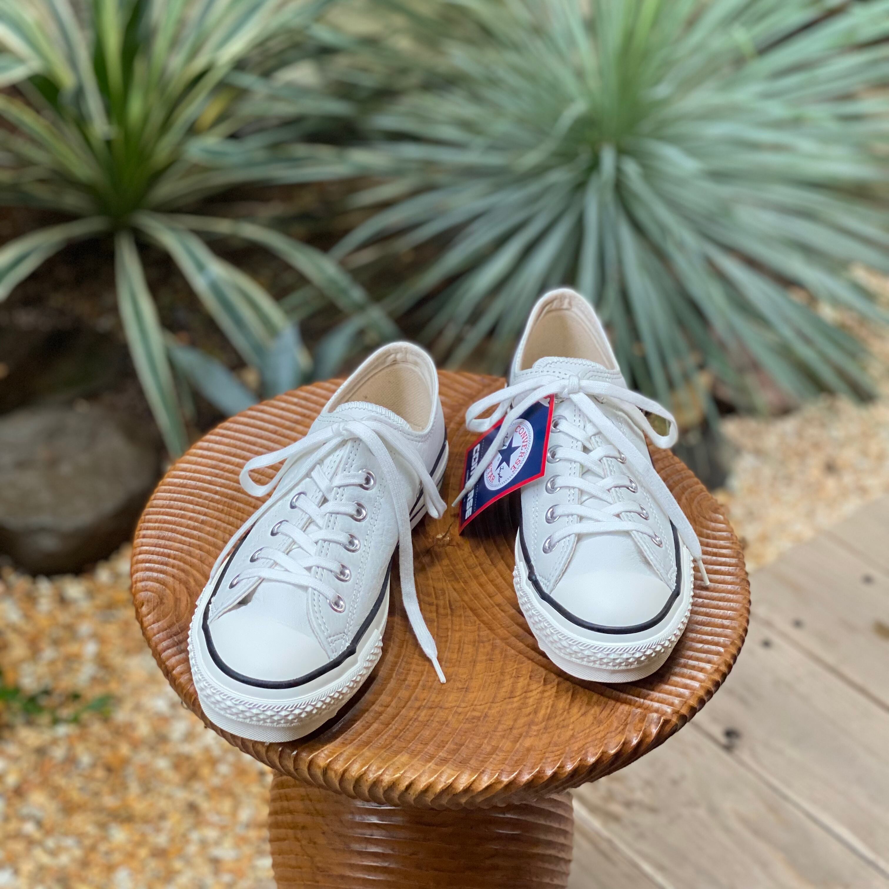 CONVERSE(コンバース)LEATHER ALL STAR J OX WHITE | Debby
