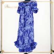 フラダンス 衣装 ワンピース ドレス ブルー系 キャロルベネット ハワイアンプリント アロハ フラワープリント 花柄 フリル かわいい おしゃれ 上品 鮮やか 華やか レッスン 練習 Carol Bennett 青 水色 フラ ダンス 鮮やかブルー フリルデザイン エレガント ドレススタイル かわいいワンピース カジュアル フラ ダンス用衣装 ハワイアンスタイル リゾートファッション 大人可愛い プリントドレス 軽やか素材 フラダンスレッスン 柔らかい着心地 オシャレなデザイン