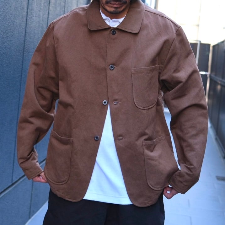 EVAN KINORI(エヴァン キノリ) / Three Pocket Jacket Logwood Washi
