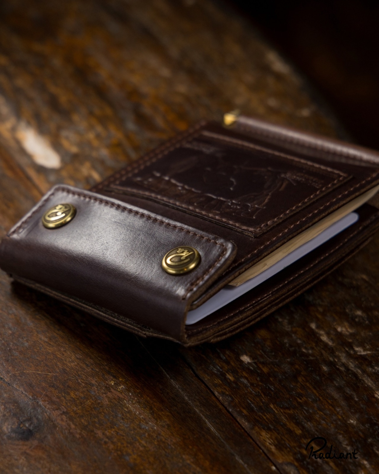 money clip / RW-09 Chromexcel 「CHOCO」 【数量限定】