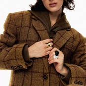 ヴィンテージグリッドジャケット ― 時を編むブラウンウール 《B0052》