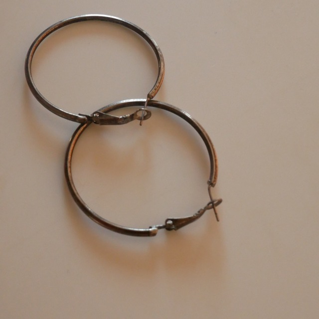 hoop pierced earrings