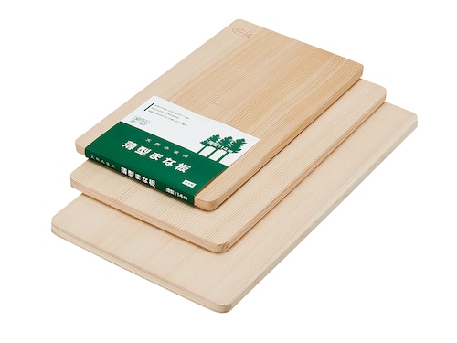木製まな板　「スプルース薄型まな板　長さ36×幅21cm（厚み1.4cm)」