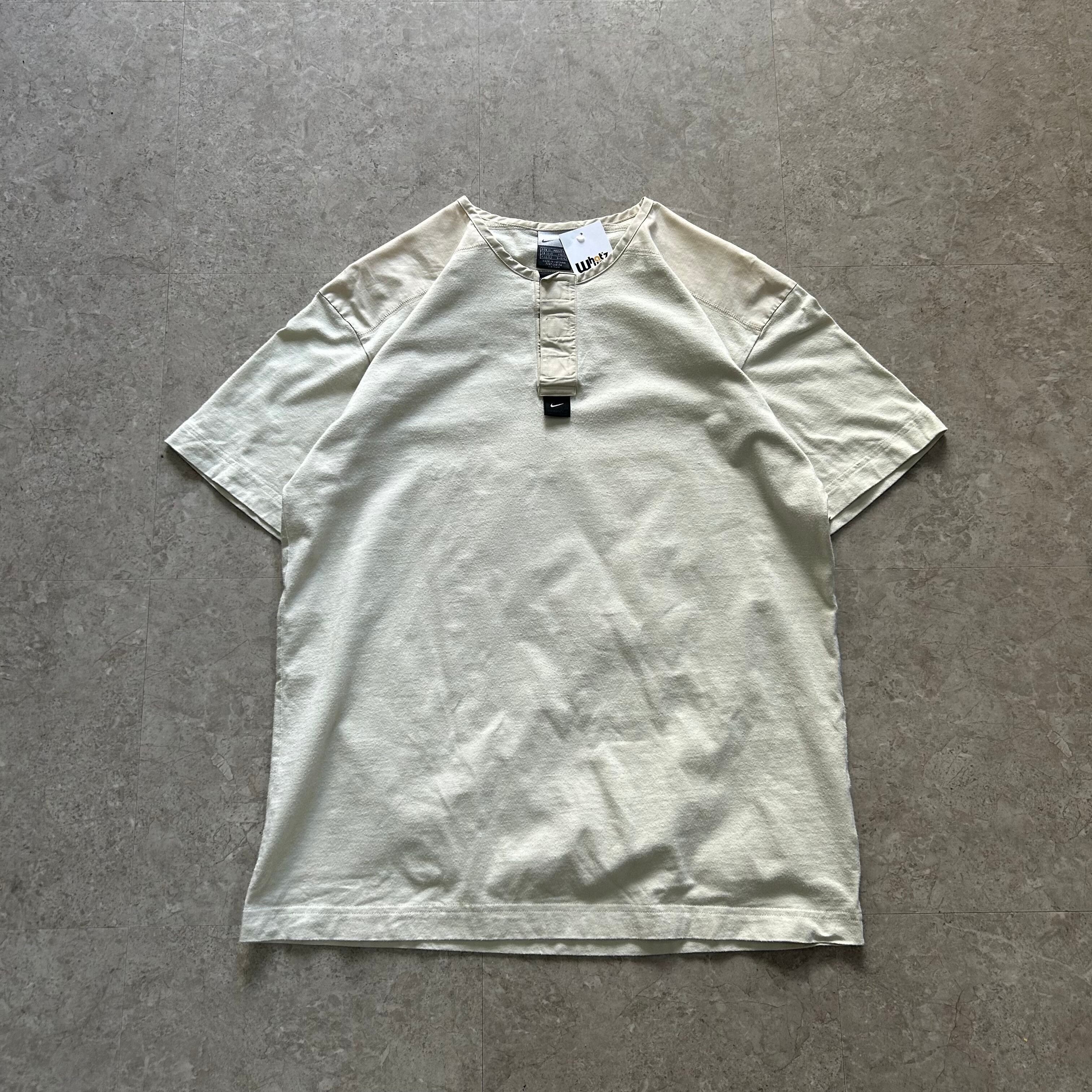 00s Euro NIKE henry neck like T-shir【仙台店】