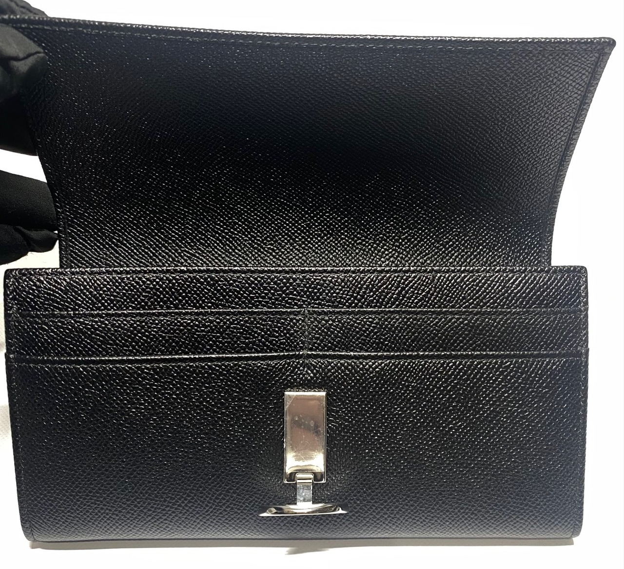 BVLGARI ブルガリ メンズ レディース 長財布 30414 GRAIN/BLK