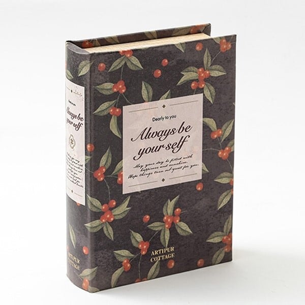 【雑貨・インテリア】ブックボックス ブラック/L