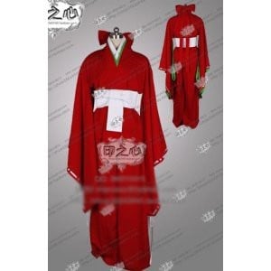 K2696未来日記 我妻由乃 風 衣装＋ウィッグ コスプレ衣装 cosplay