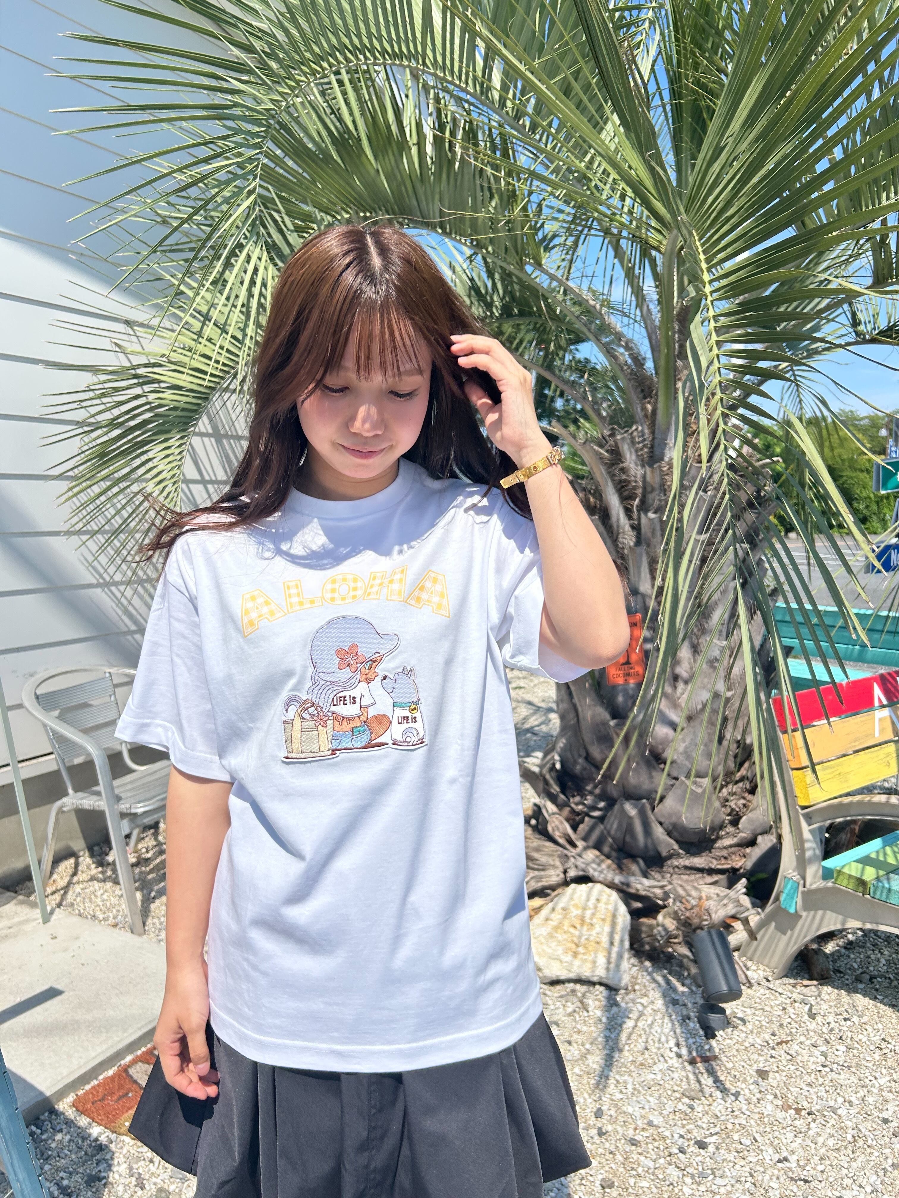 【mapuaコラボ】パラカALOHA ワッペンTシャツ ¥6,990×tax