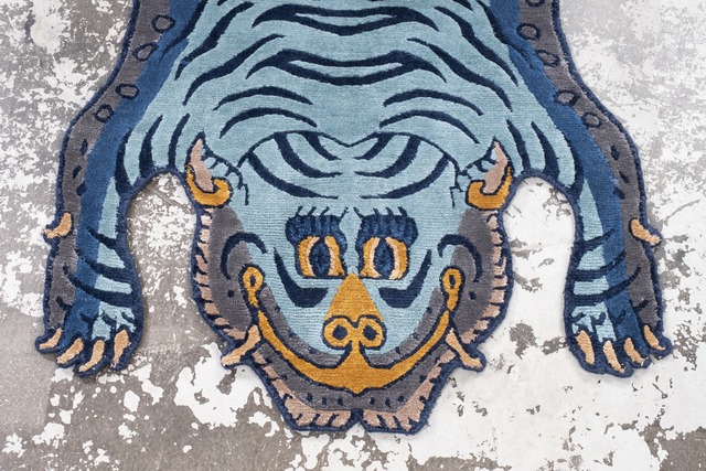 Tibetan Tiger Rug 《Sサイズ•シルク104》チベタンタイガーラグ