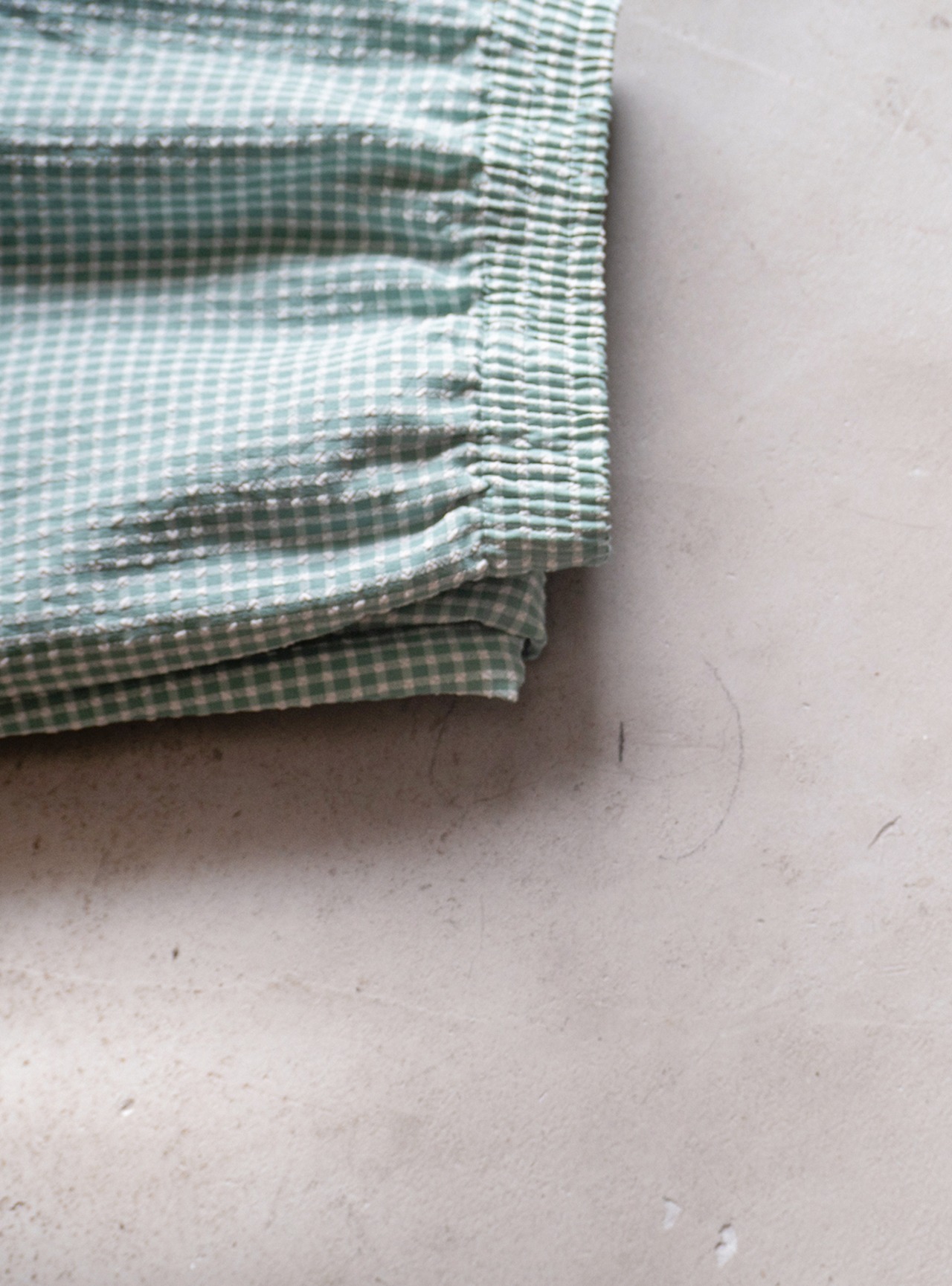 "Draper's & Damon's" 1980s Gingham easy pants