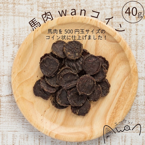 馬肉wanコイン　40ｇ