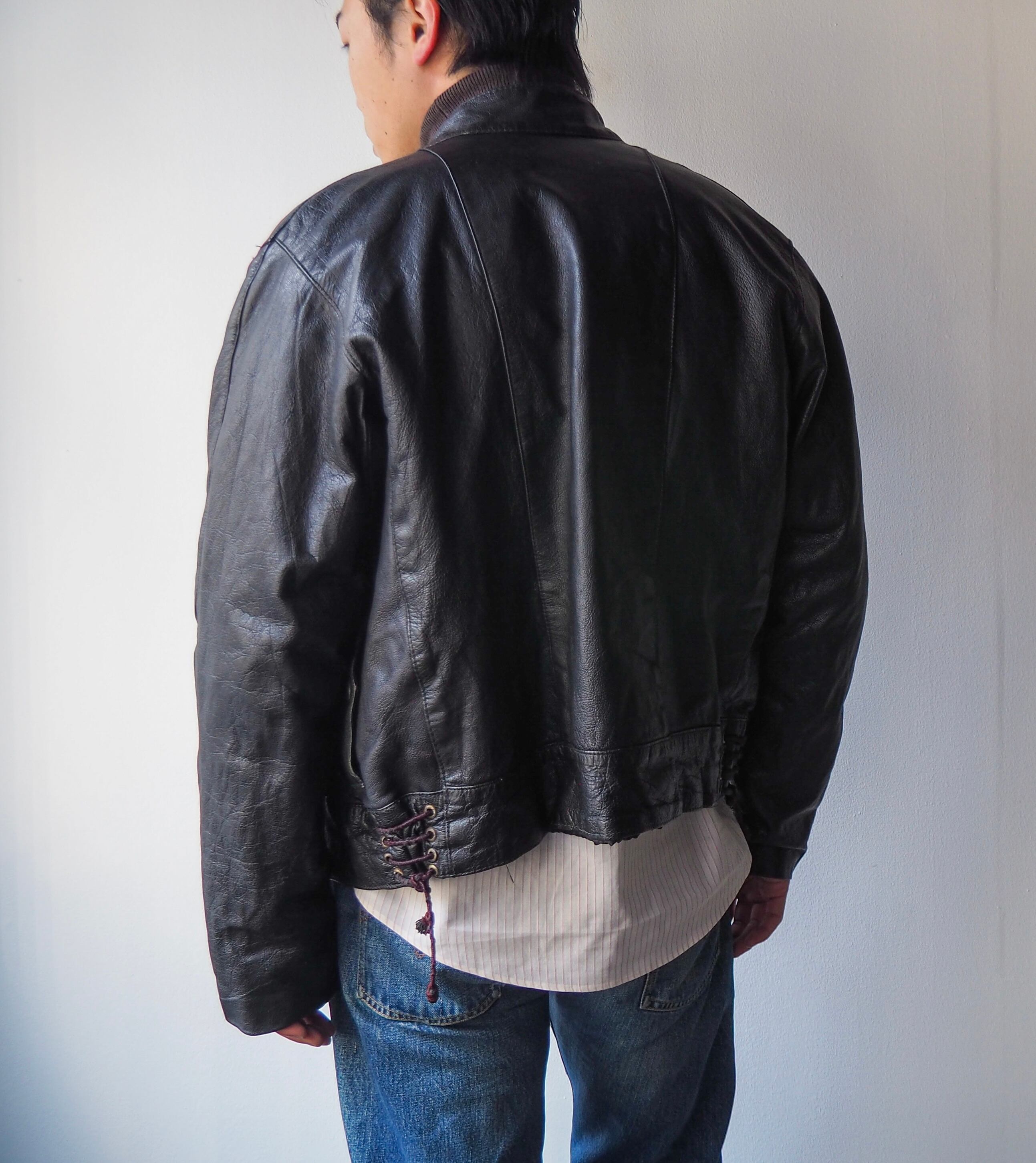 1980s Swedish Army type Motorcycle Jacket | 'bout 1980s Swedish Army type Motorcycle Jacket | 'bout