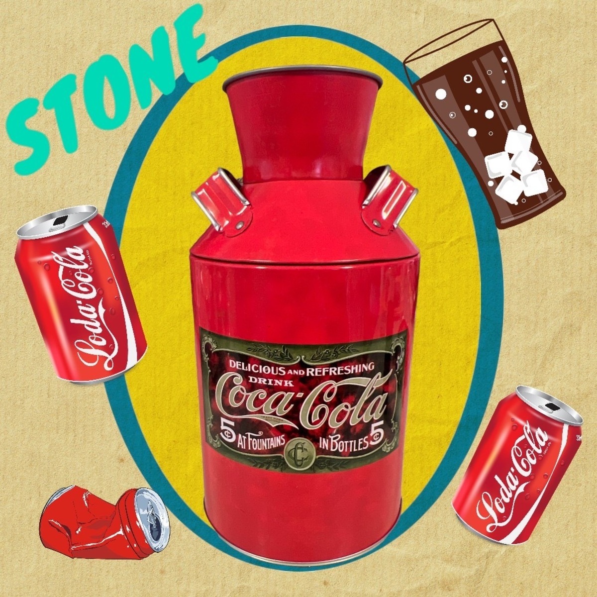 Coca-Cola milk can | STONE 雑貨店