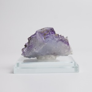 ヤオガンシャン産 フローライト パイライト クリアクォーツ / 原石 標本