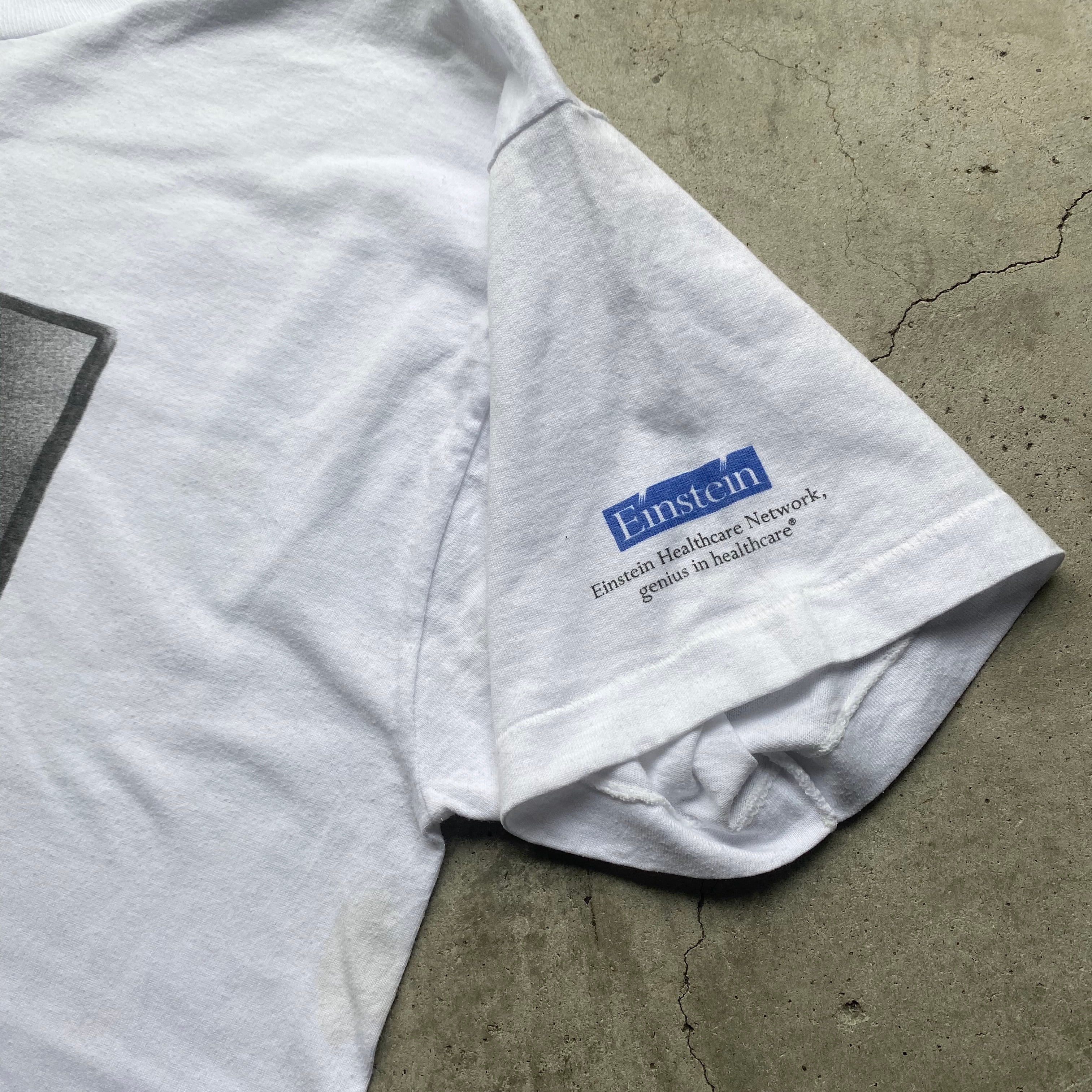 古着 00s 「Albert Wine-stein」 Albert Einstein ワイン 学者 偉人