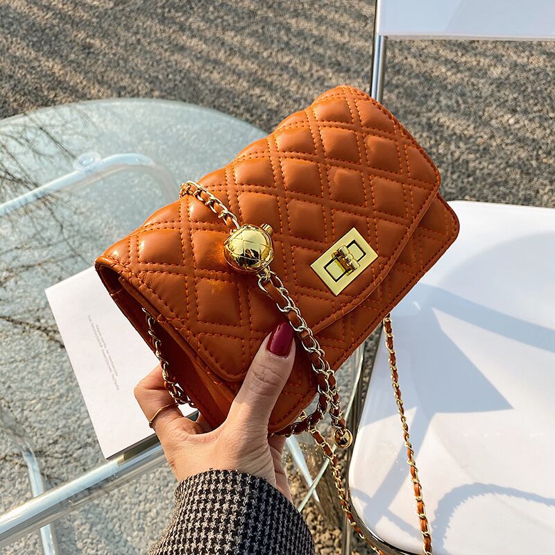 チェーン スタイル クロスボディ スクウェア 手作りハンドバック81210347715