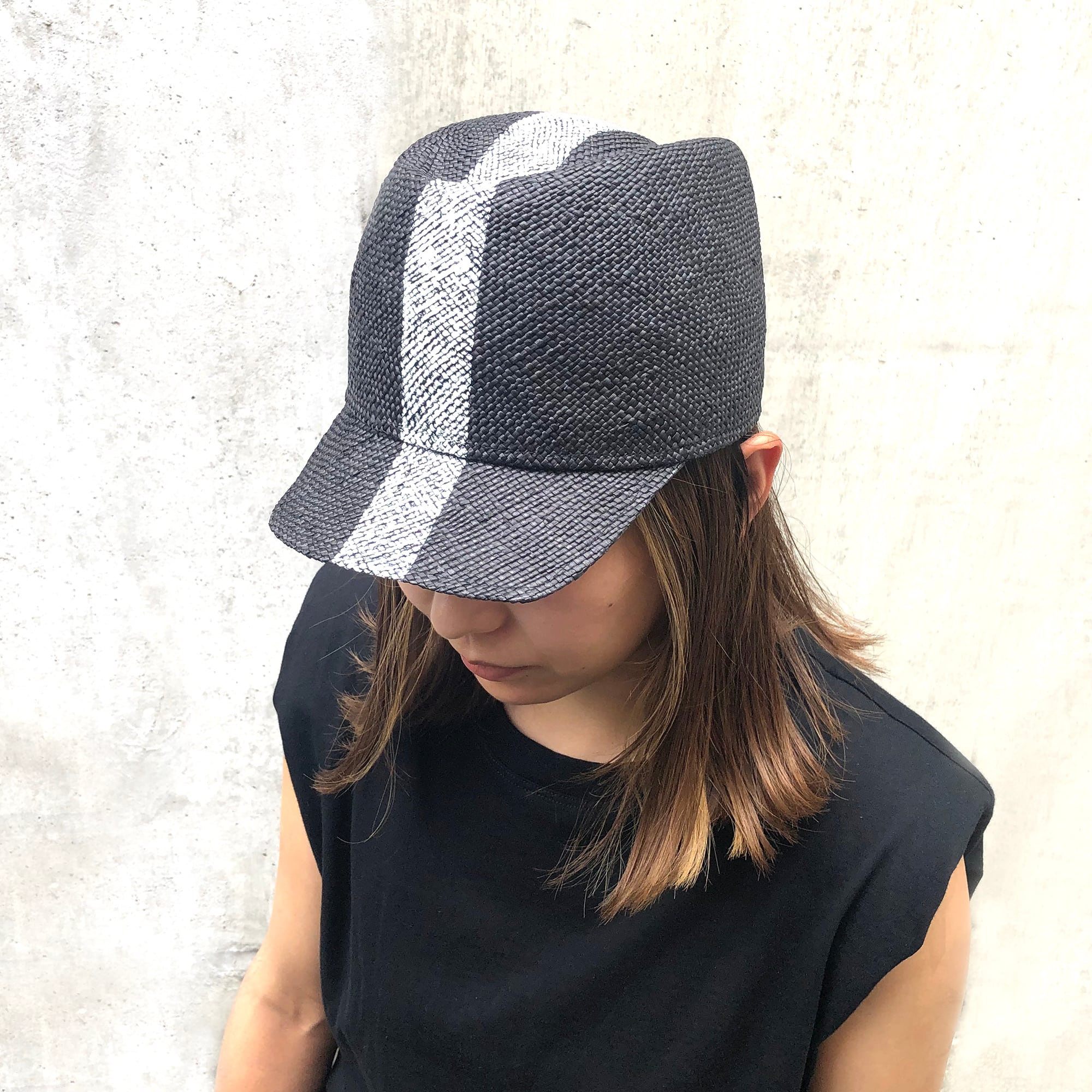 Bao HEKOMI CAP × LINE ブラック バオ キャップ 帽子 CAP | gohat