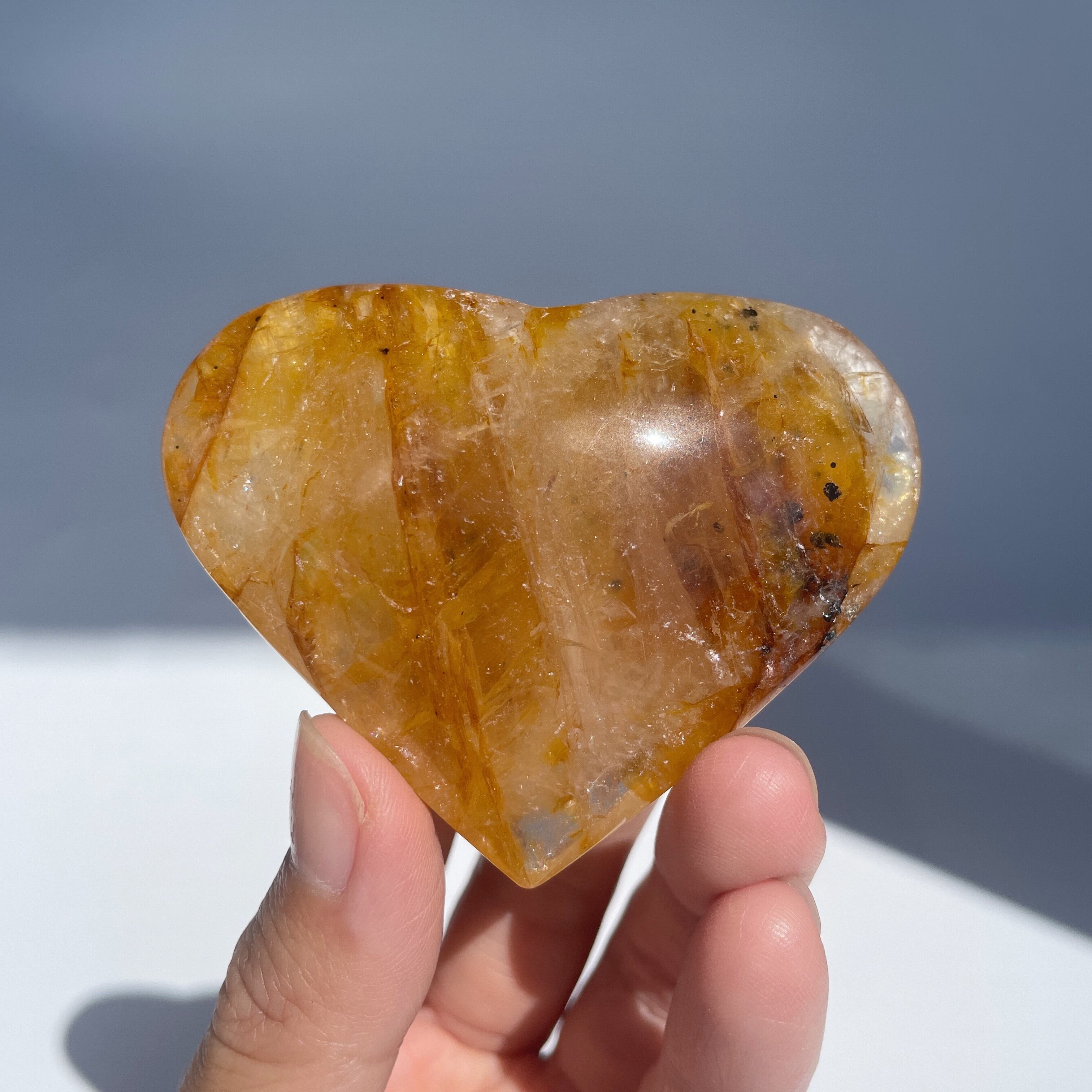 ゴールデンヒーラー② ゴールデンヒーラー ハート型33◇ Golden Healer ◇ 天然石・鉱物