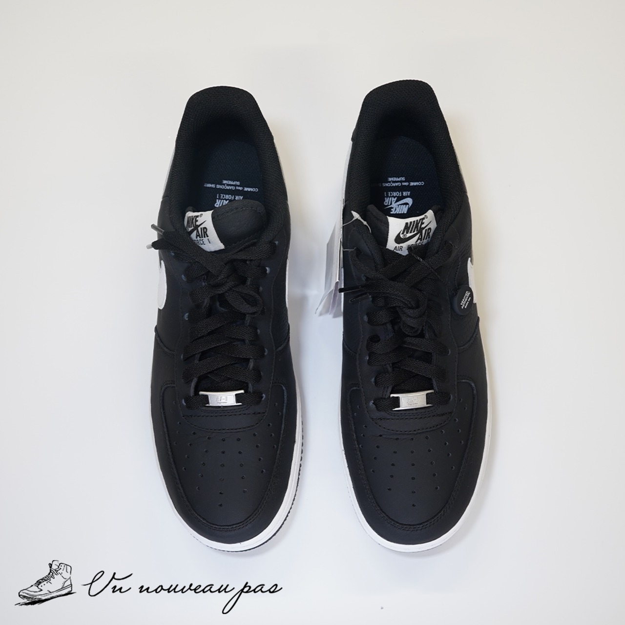 Supreme × COMME des GARÇONS × Nike Air Force 1