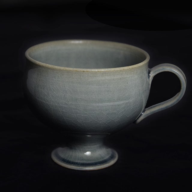 大久保りさ Risa Okubo ステムマグカップ グレイ