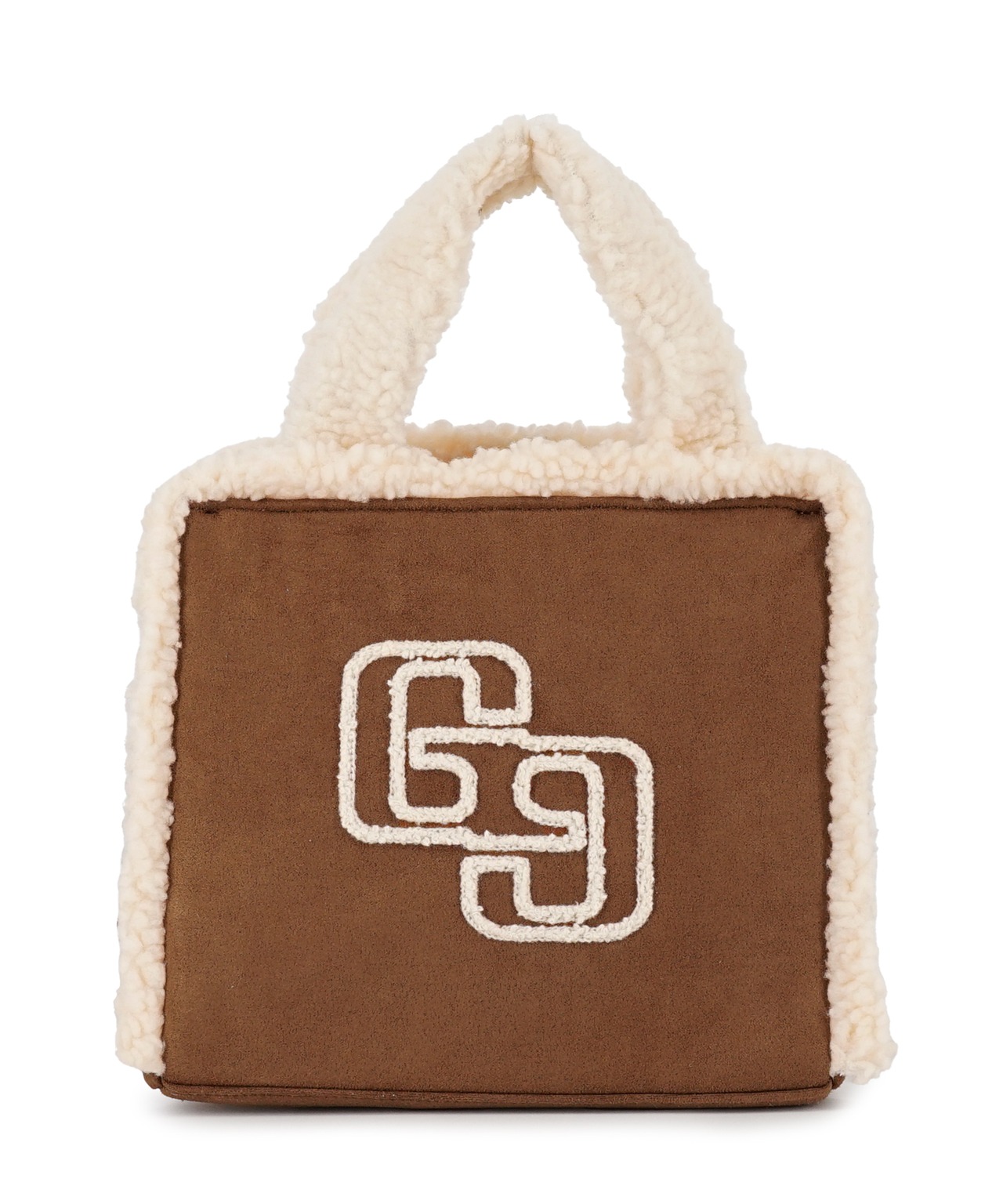 GYDA : 2WAYFAKE MOUTON BAG GY-B151