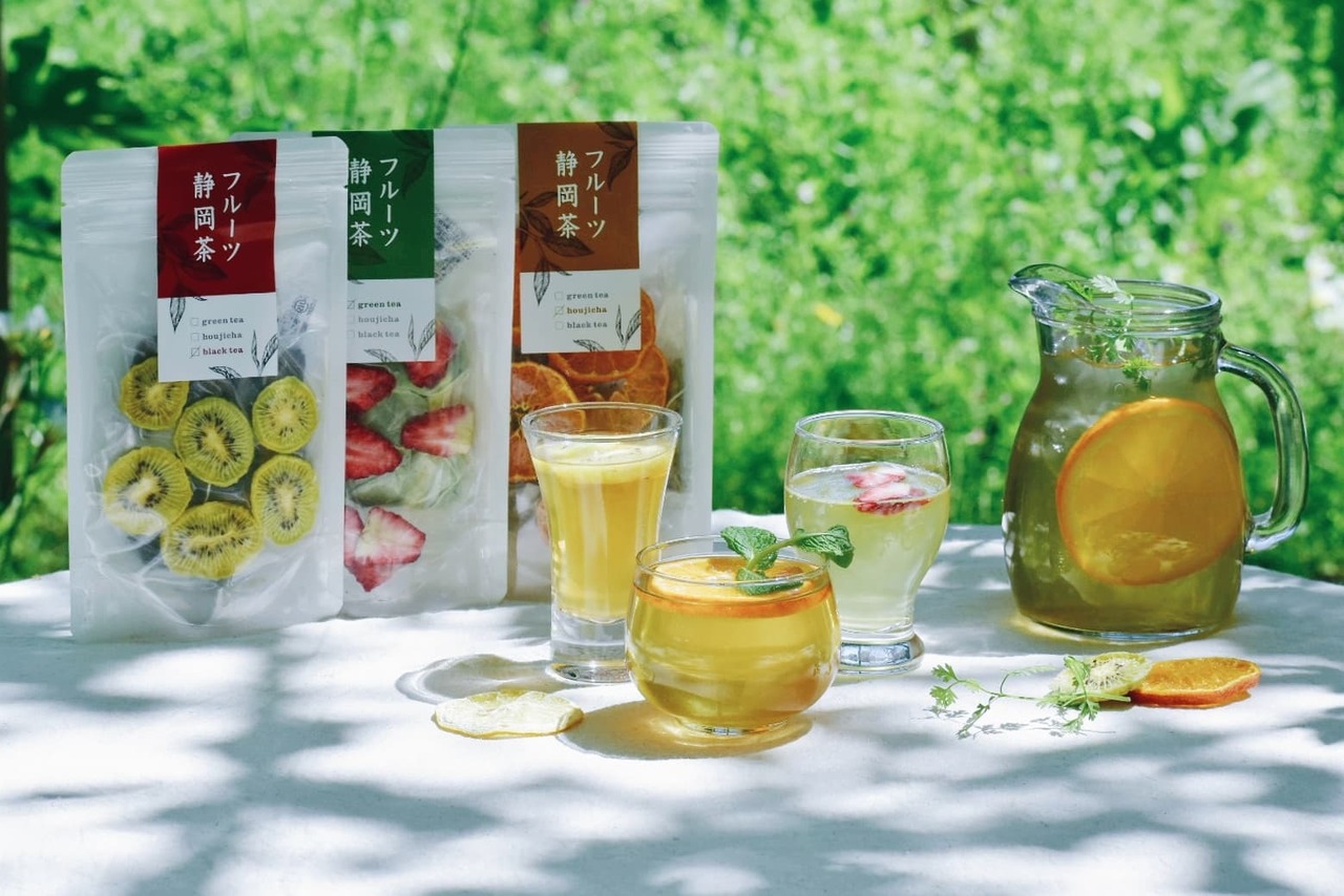 フルーツ静岡茶（みかん・レモン・キウイ・甘夏）5P