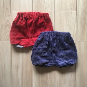 かぼちゃパンツ(太コーデュロイ)