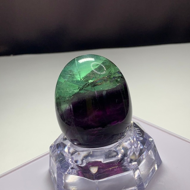 149.透明度高め！虹✩フローライトたまご