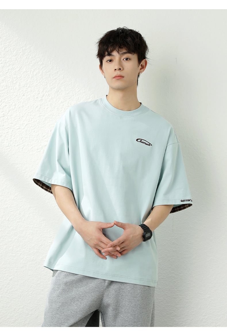 メンズ ファッション 半袖 Tシャツ カジュアル 2025春夏新作 快適な着