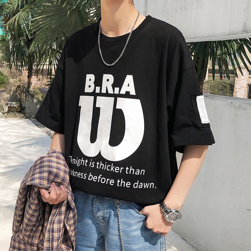 全3色 Tシャツ カットソー プリント カジュアル おしゃれ